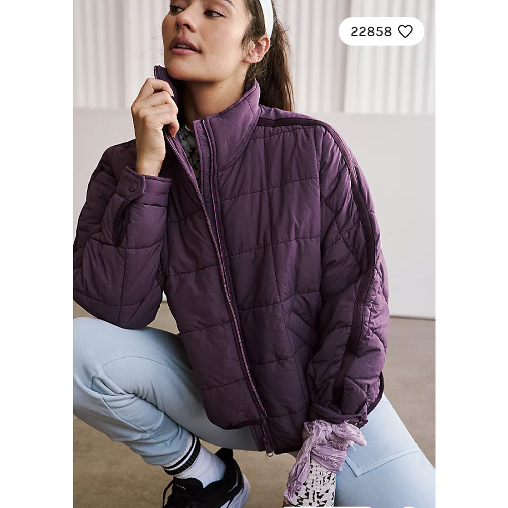Free People Movement Pippa Packable Puffer Jacket Medium NWT